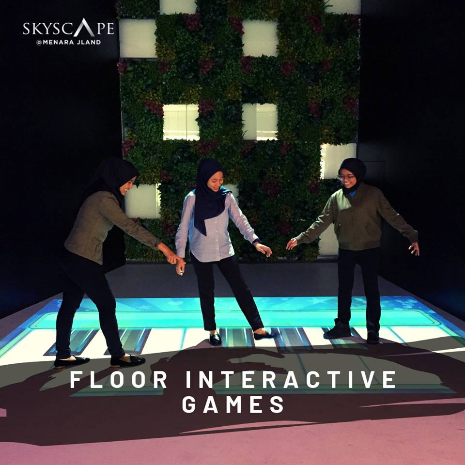 Floor interactive games Skyscape