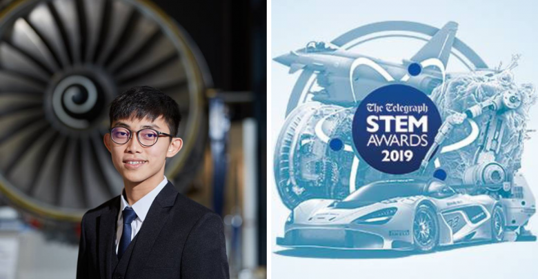 Yew Jun Ying from Johor — Winner of the Electrical Challenge sponsored by Rolls-Royce in STEM Awards